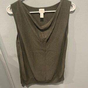 Chico’s Sweater Tank Top Size 1